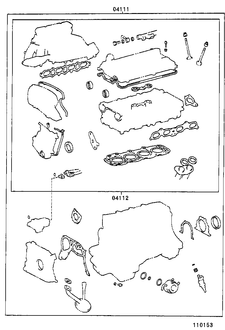 Engine Overhaul Gasket Kit