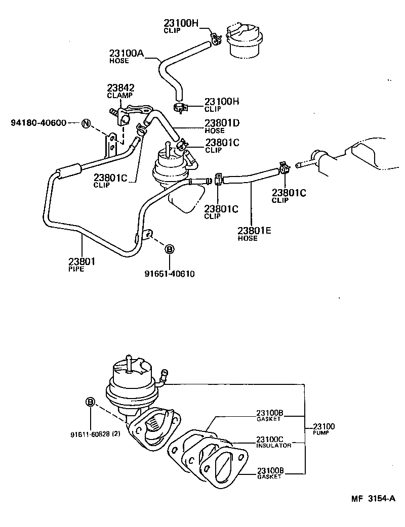Fuel Pump & Pipe