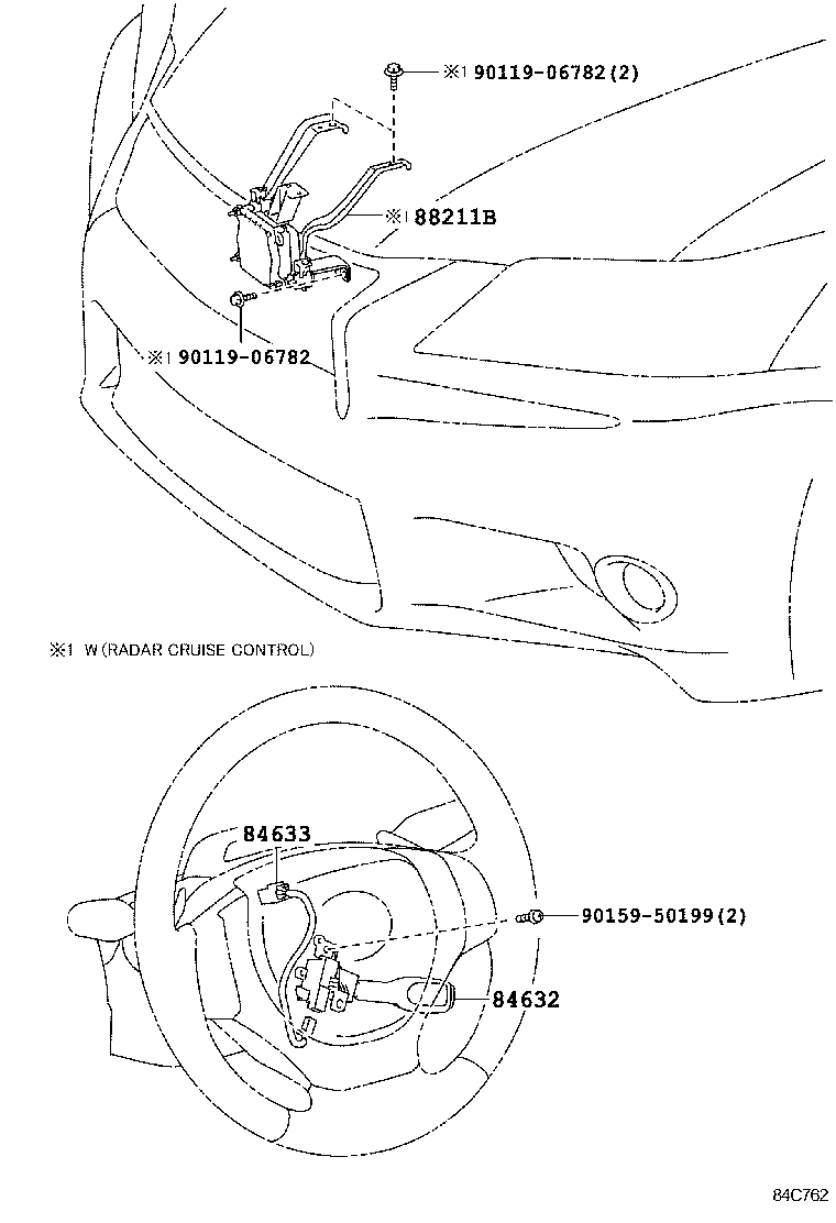 84632-48010 Switch, Cruise Control Main Lexus | YoshiParts