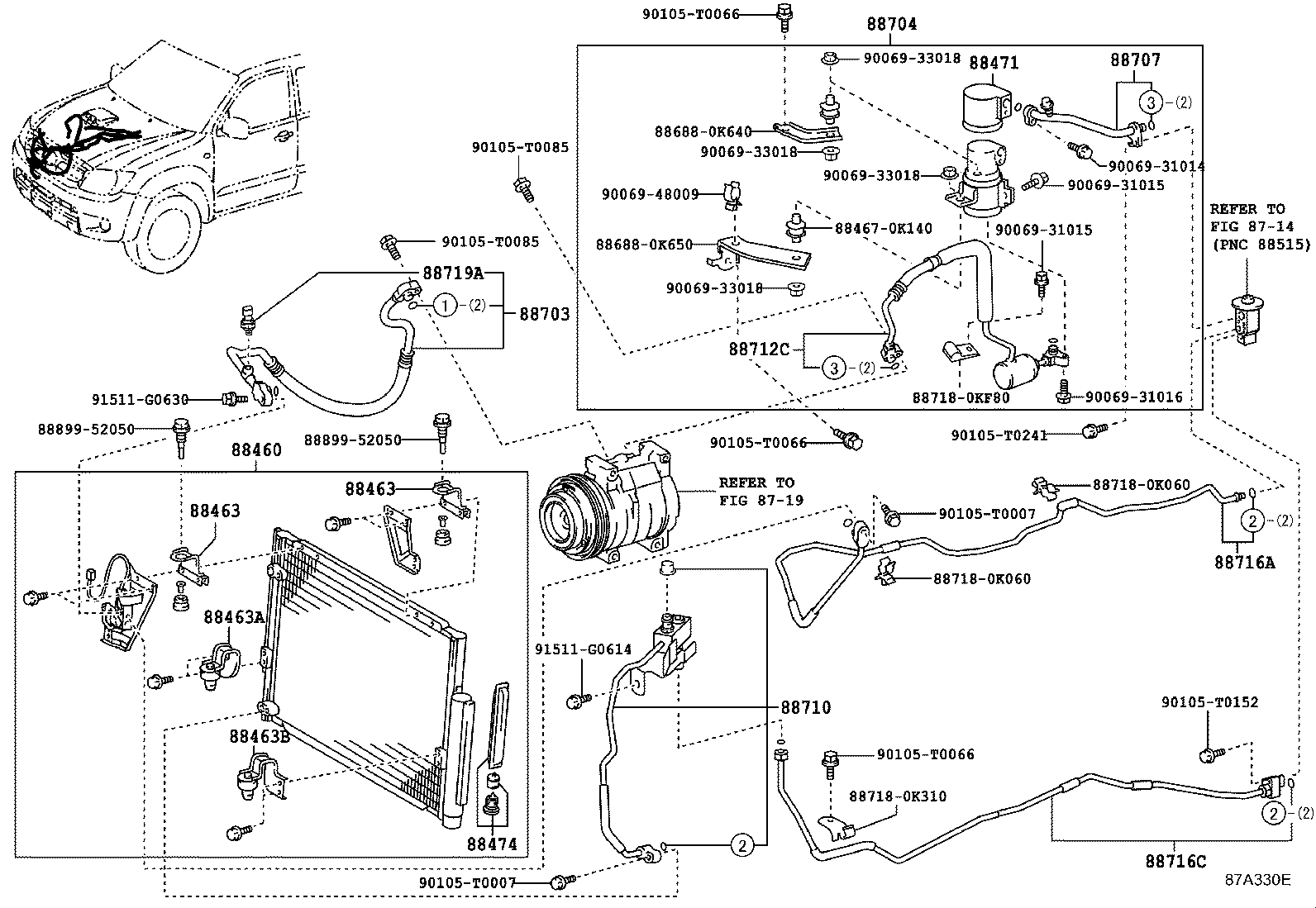 Cooler Piping