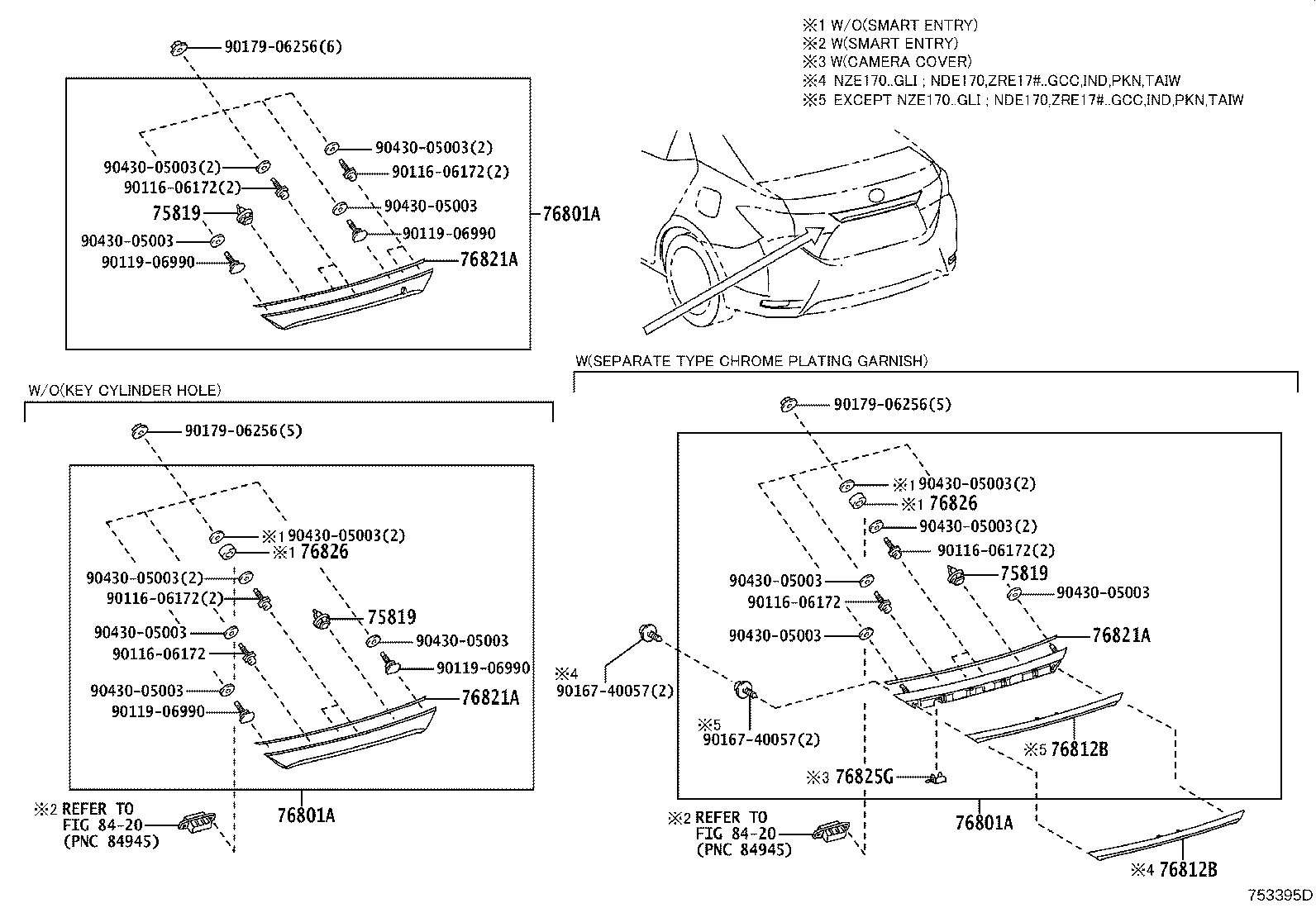 Rear Moulding