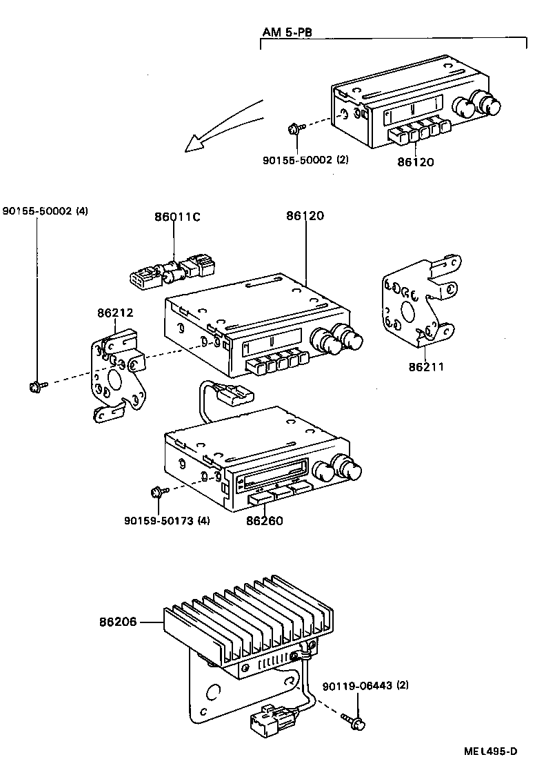 Radio Receiver & Amplifier & Condenser