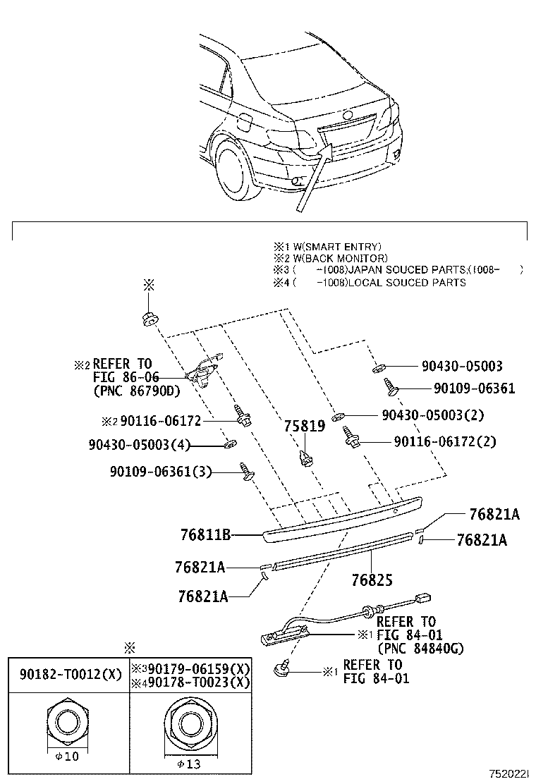 Rear Moulding