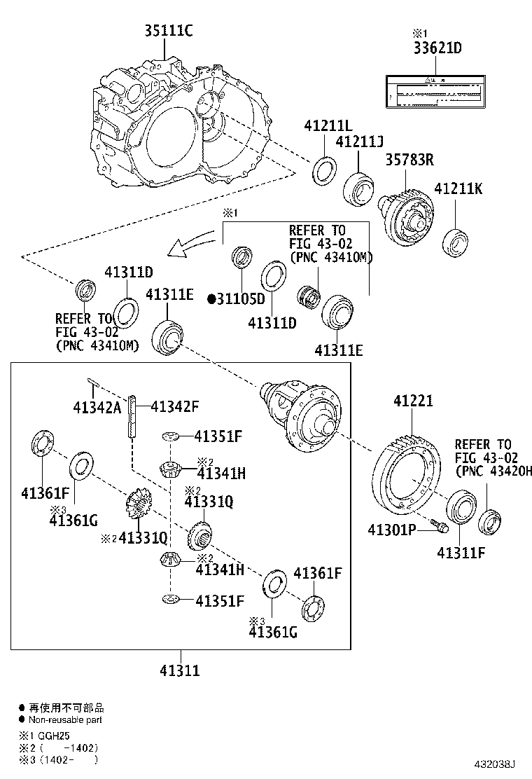 Front Axle Housing & Differential