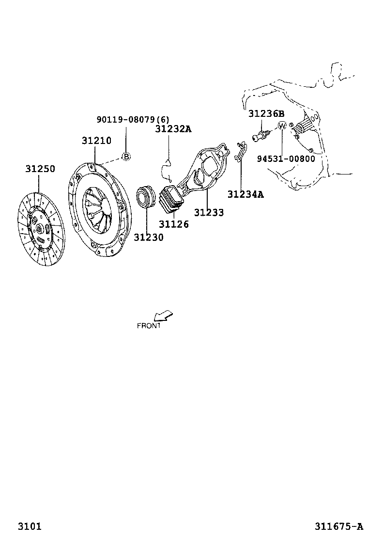 Clutch & Release Fork