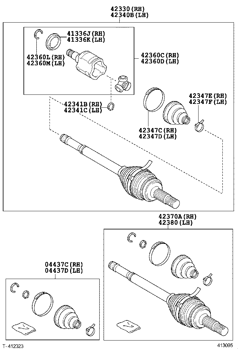 Rear Axle Shaft Hub
