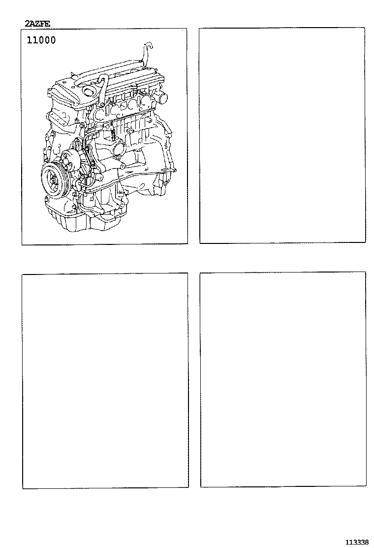 Partial Engine Assembly