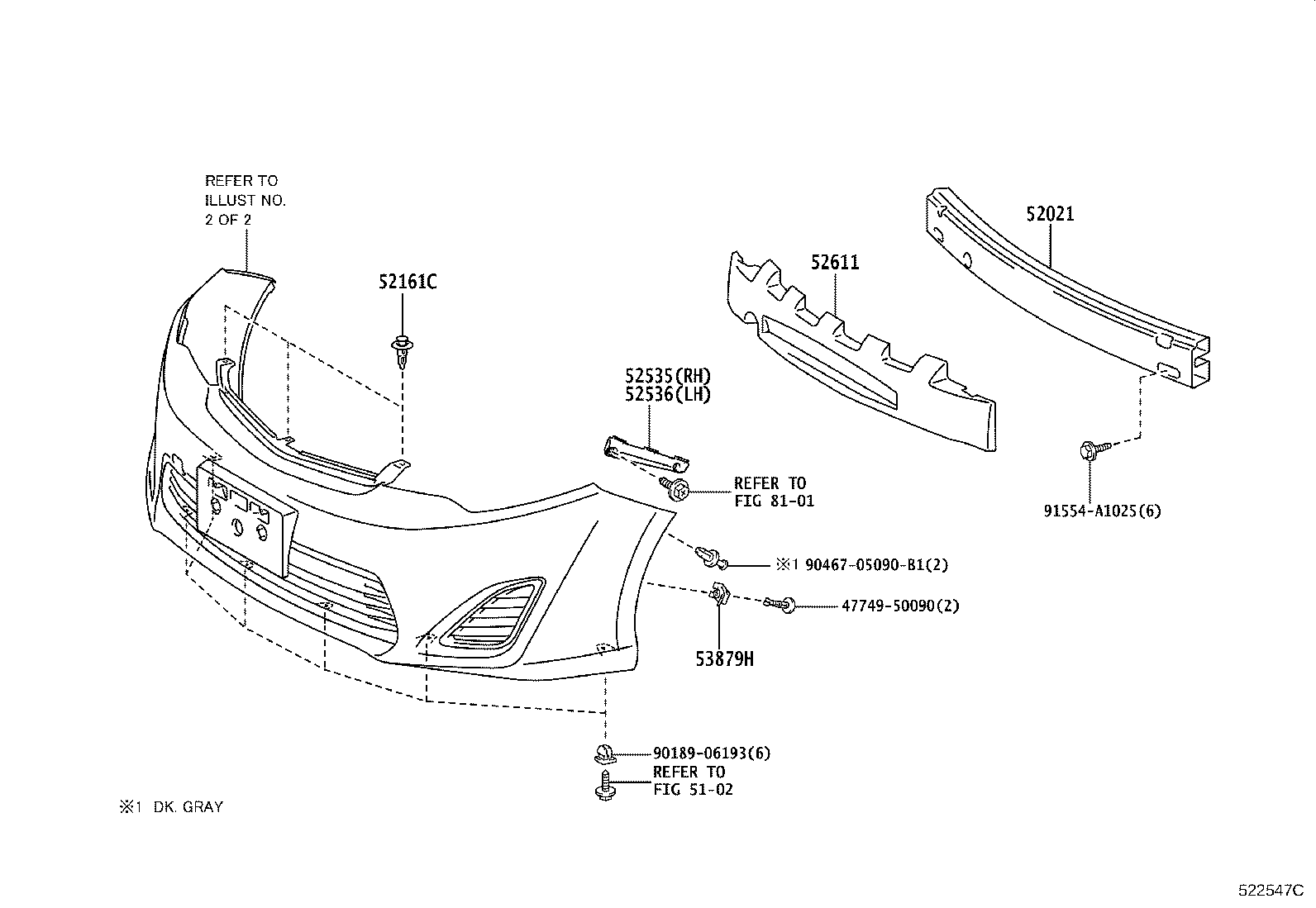 Front Bumper Bumper Stay
