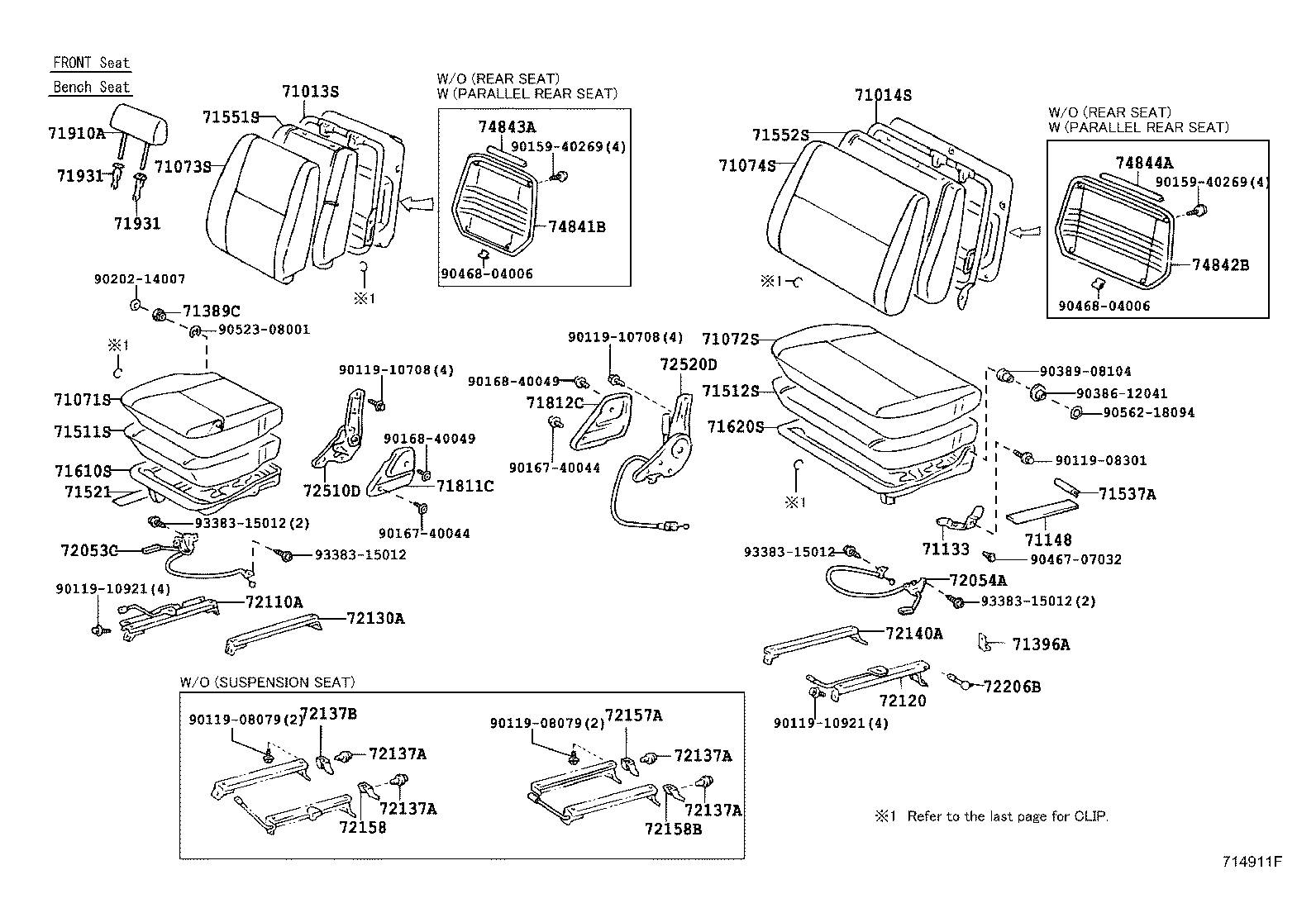 Seat & Seat Track