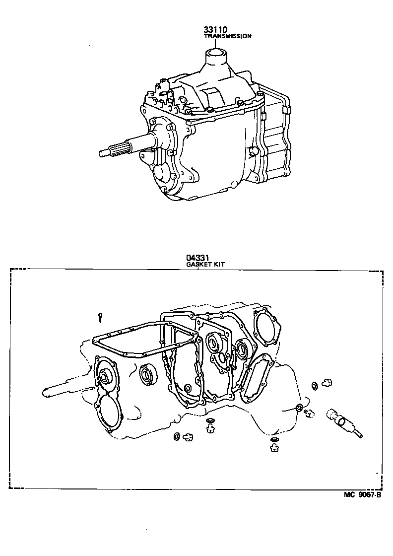 Transaxle Or Transmission Assy & Gasket Kit