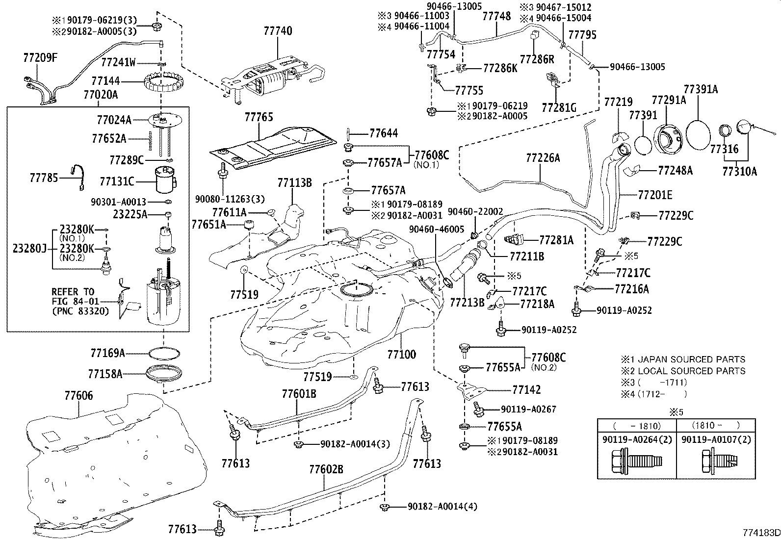 Fuel Tank & Tube
