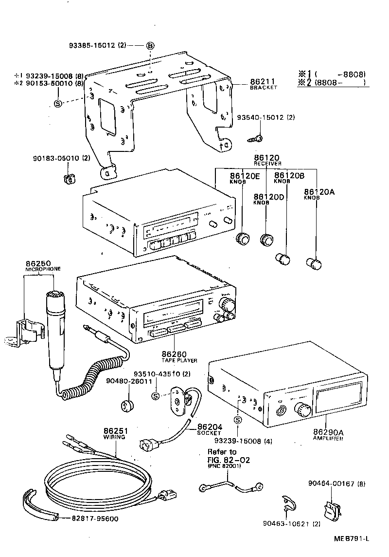 Radio Receiver & Amplifier & Condenser