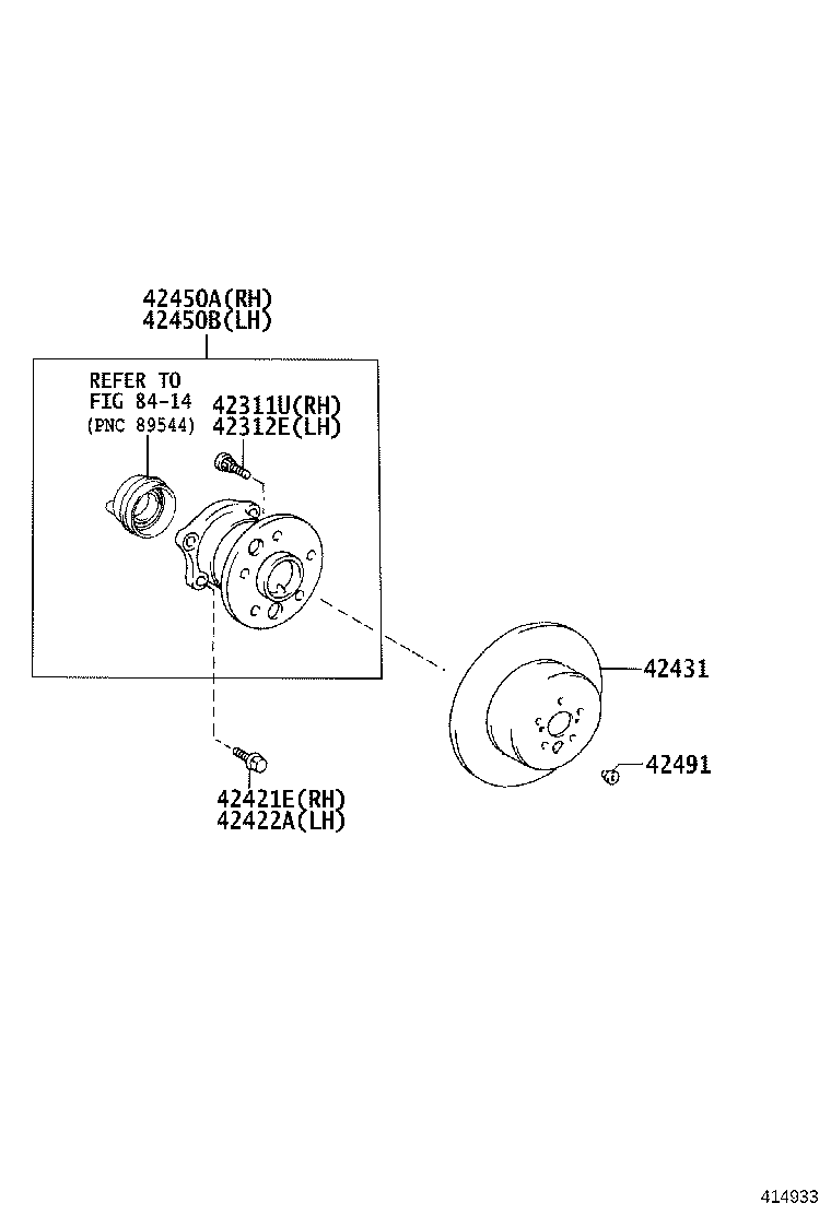 Rear Axle Shaft Hub