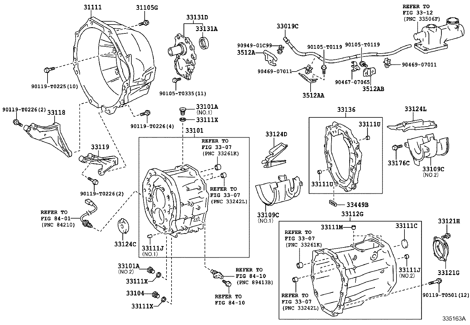 Clutch Housing + Transmission Case