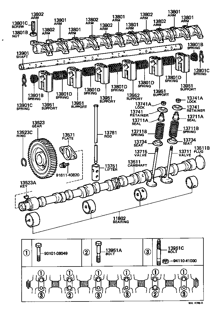 Camshaft & Valve