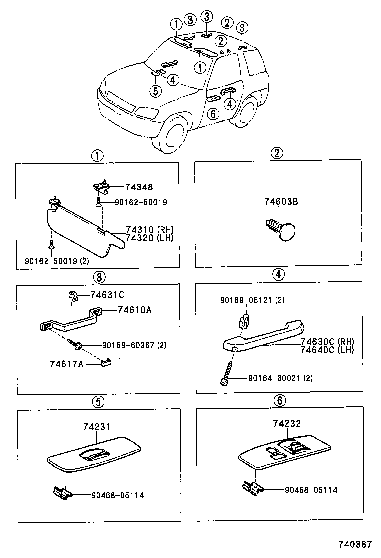 Armrest Visor