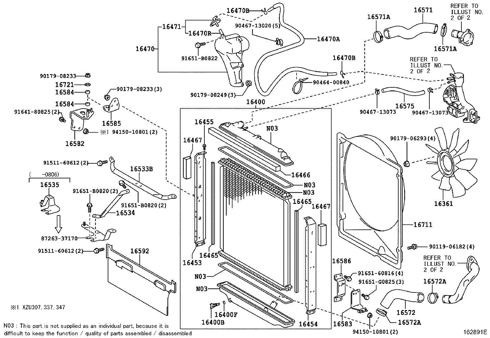 Radiator Water Outlet