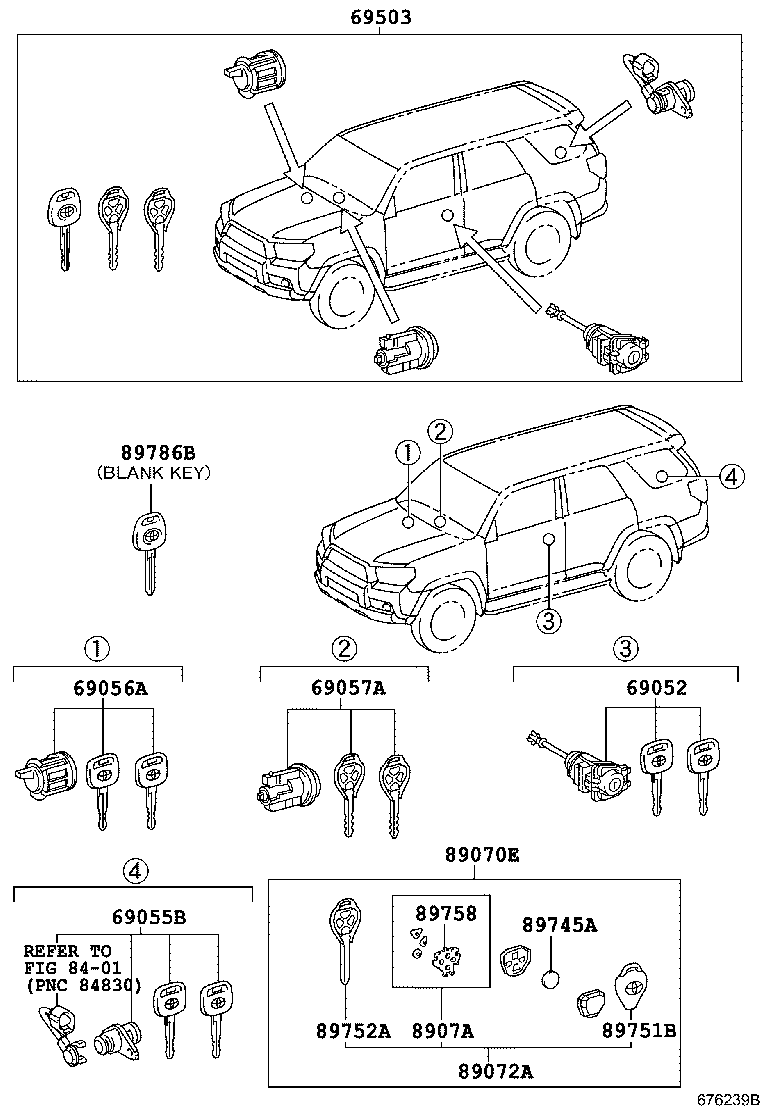 Lock Cylinder Set