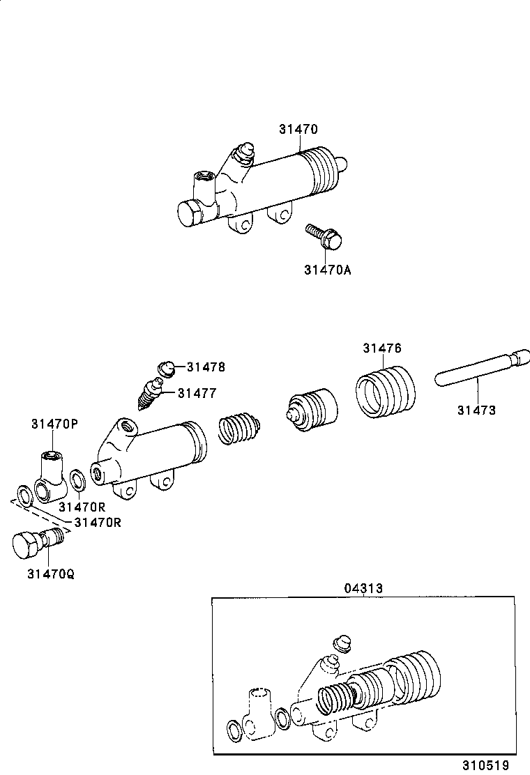 Clutch Release Cylinder