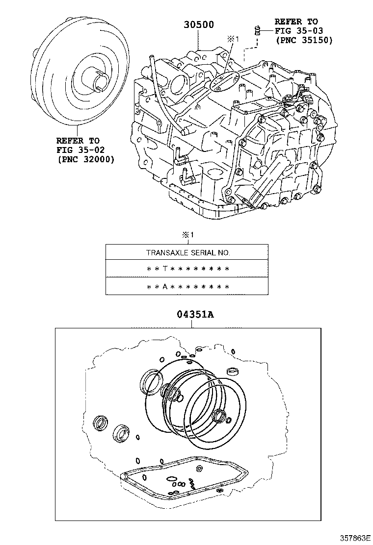 Transaxle Or Transmission Assy & Gasket Kit