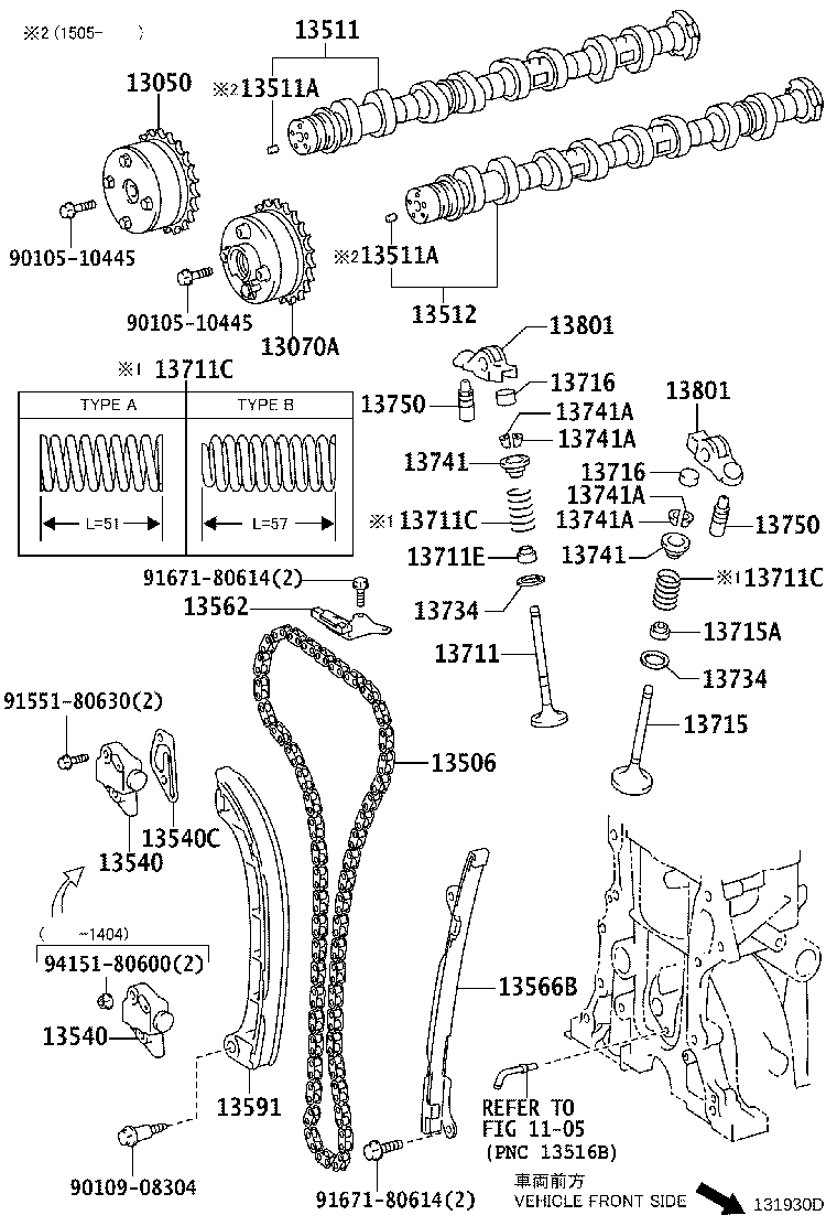 Camshaft & Valve