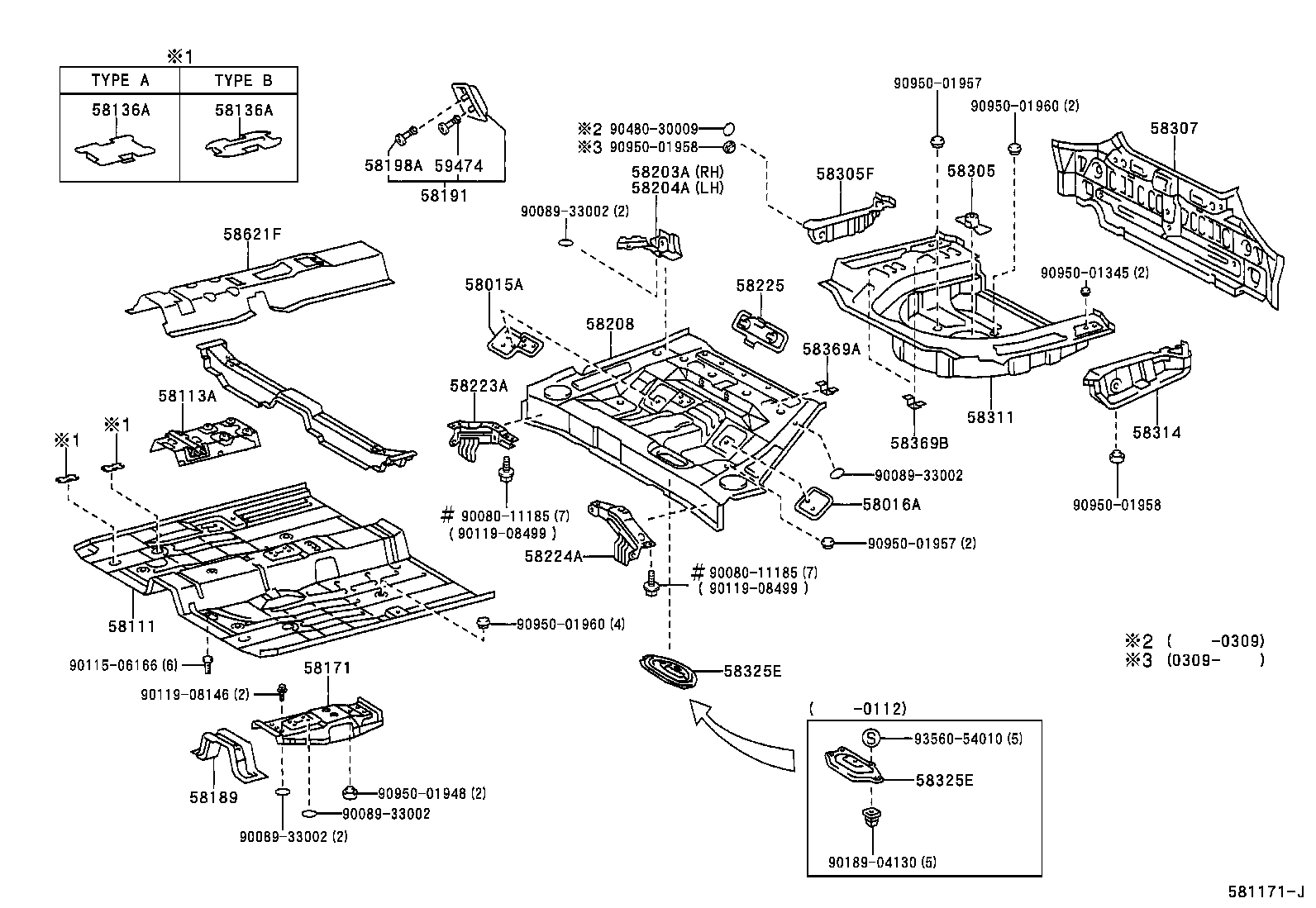 Floor Pan & Lower Back Panel