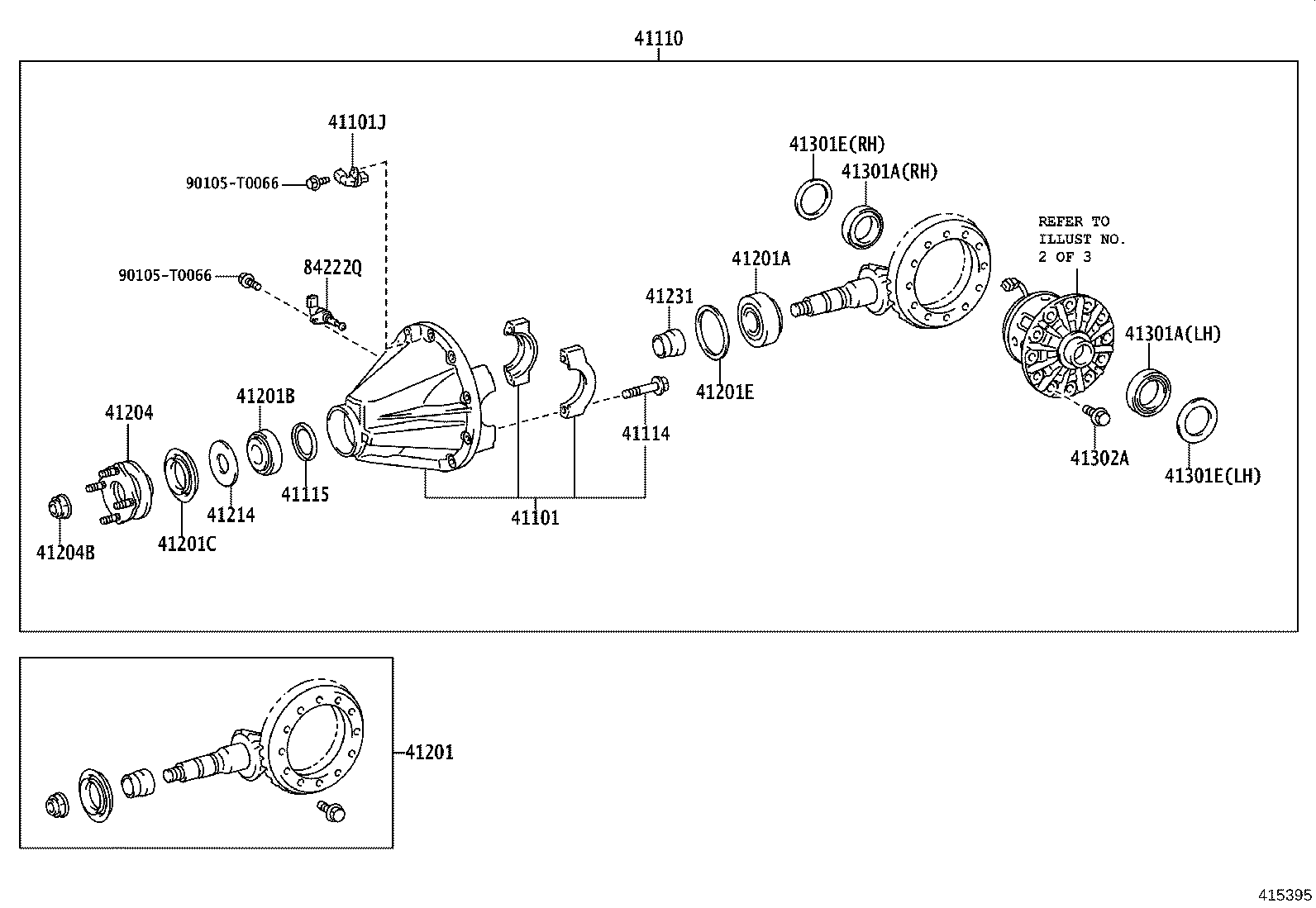 Rear Axle Housing Differential