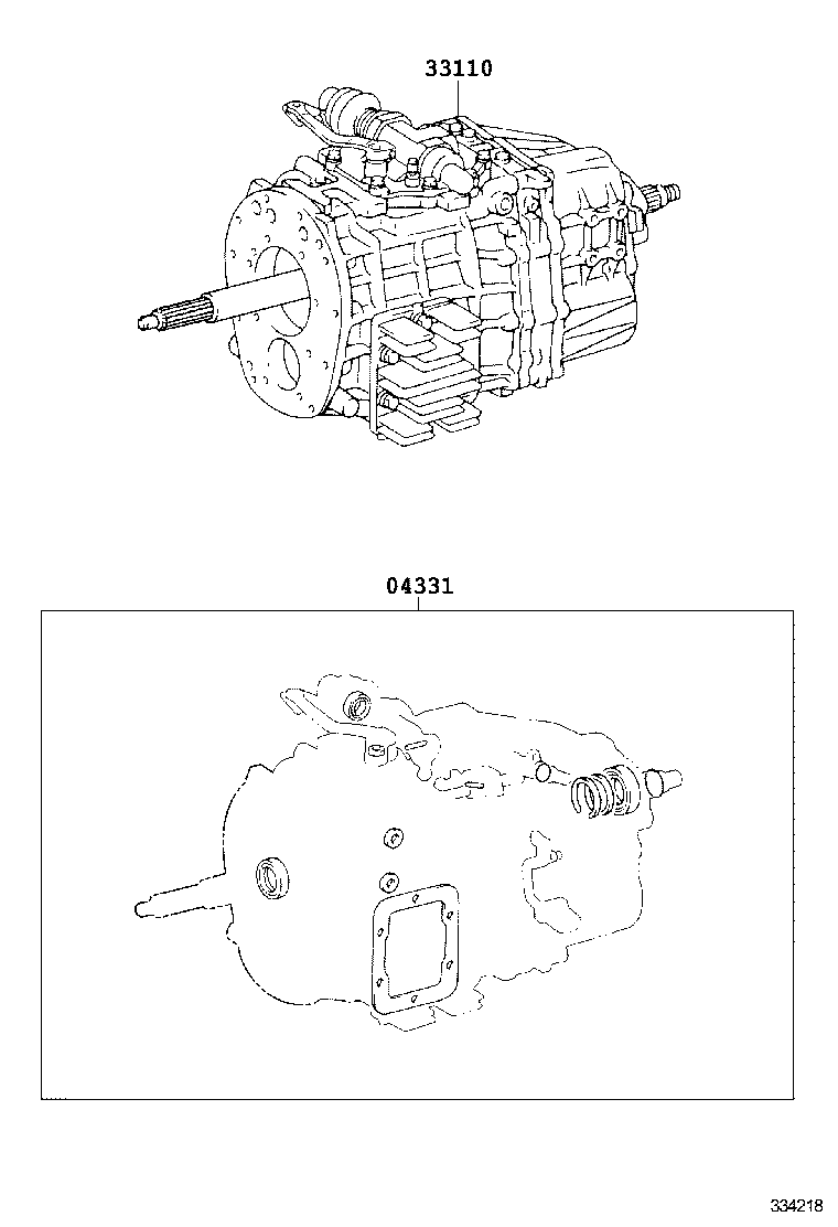 Transaxle Or Transmission Assy & Gasket Kit