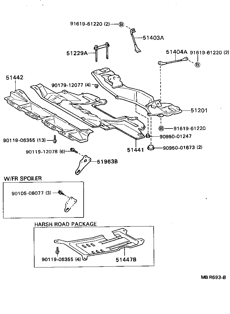 Suspension Crossmember & Under Cover