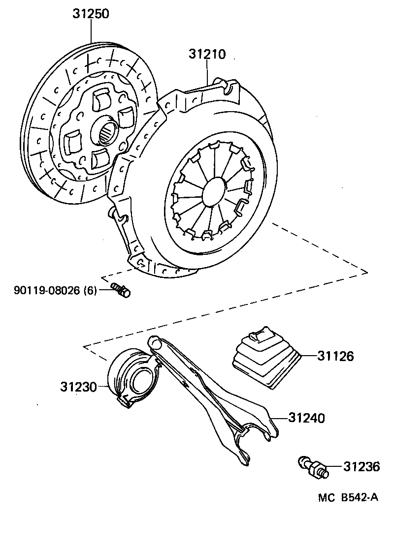 Clutch & Release Fork