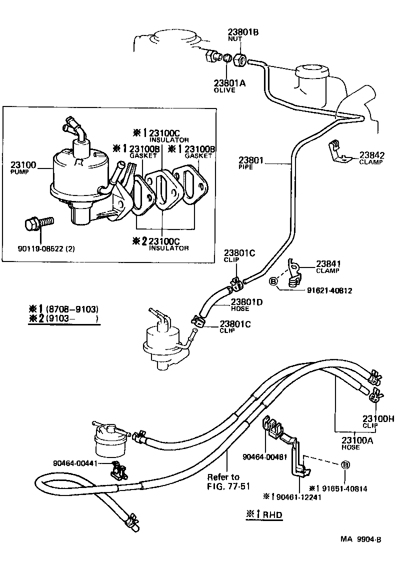 Fuel Pump & Pipe