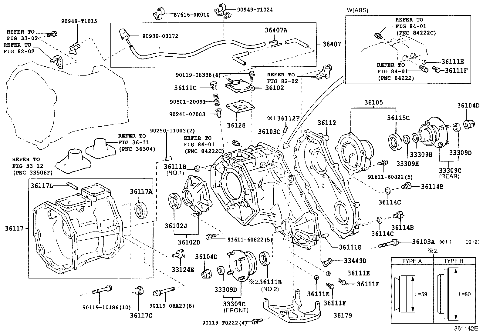 Transfer Case & Extension Housing