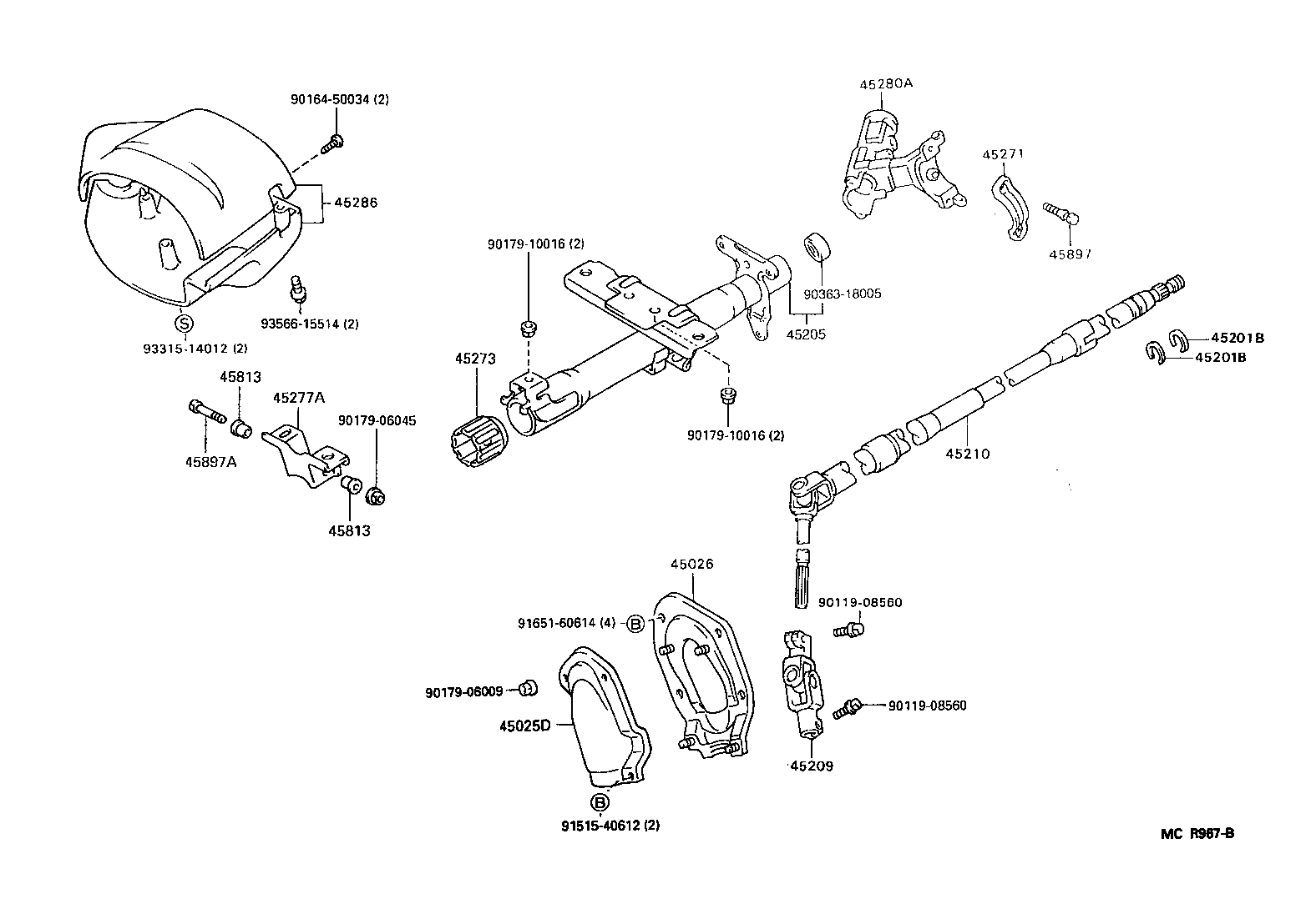 Steering Column & Shaft