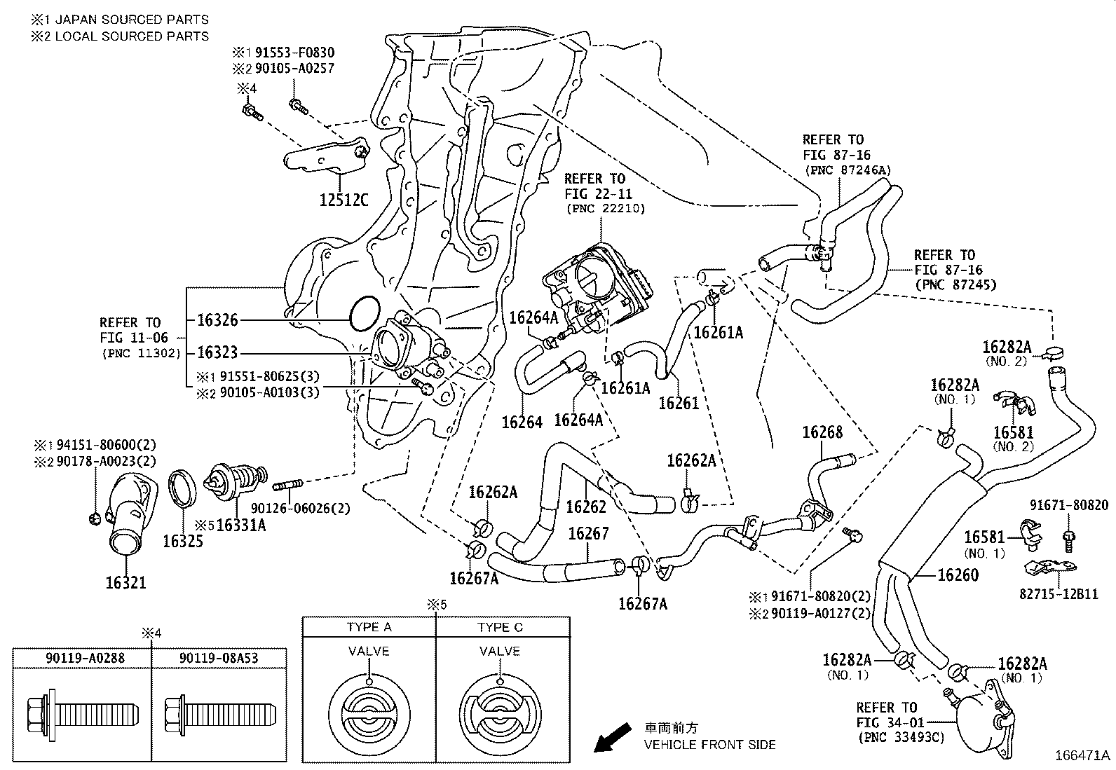 Radiator Water Outlet