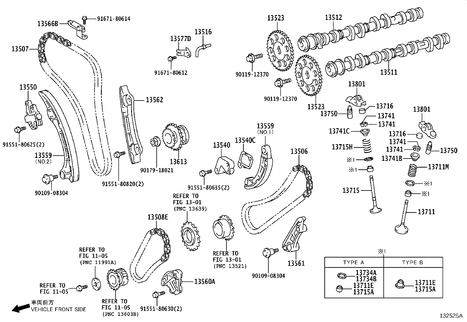 Camshaft & Valve