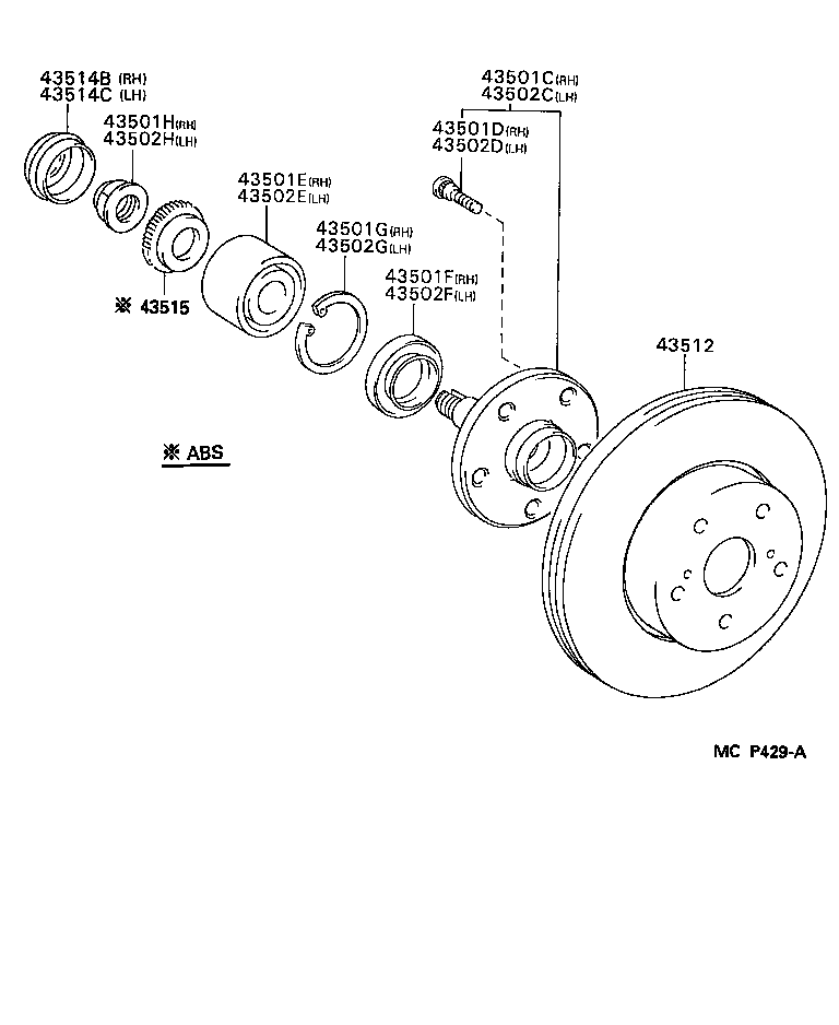 Front Axle Hub