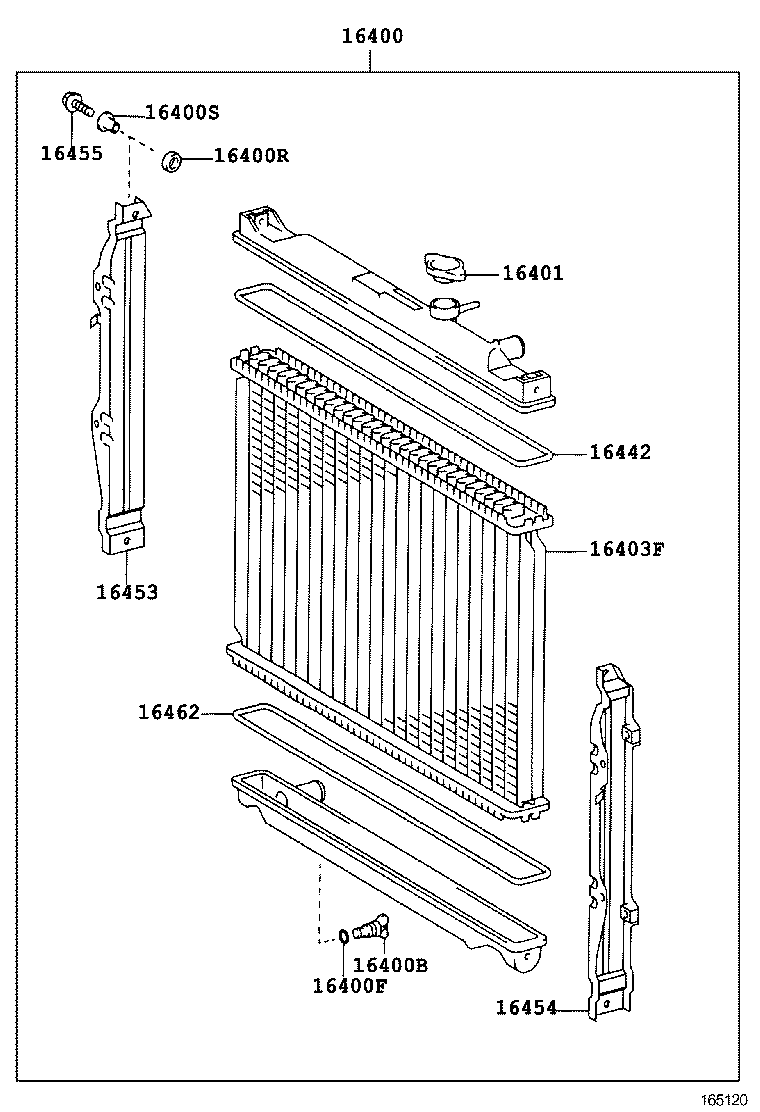 Radiator Water Outlet
