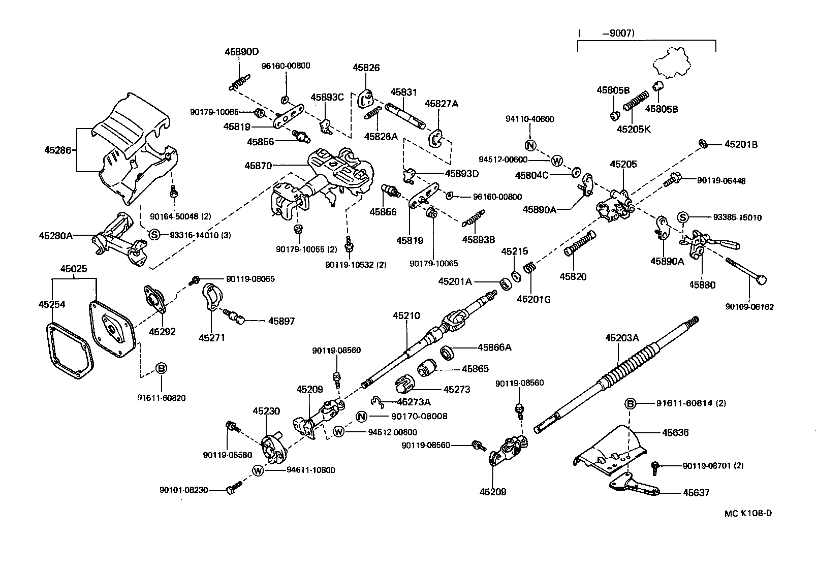 Steering Column & Shaft