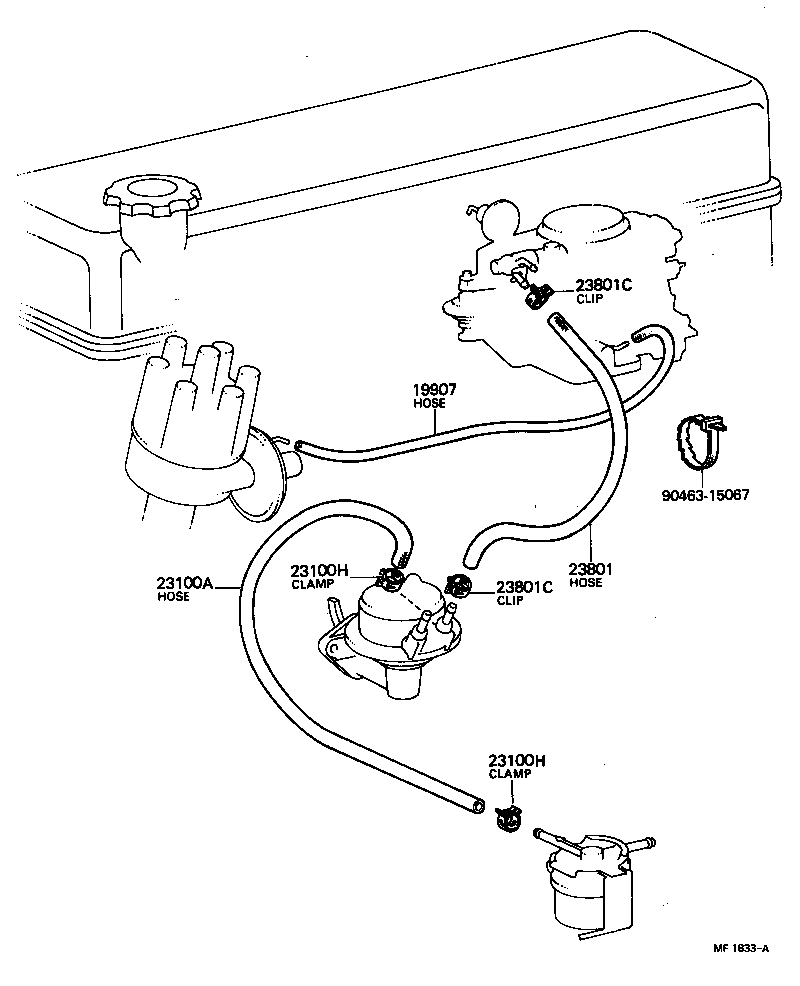 Fuel Pipe Clamp