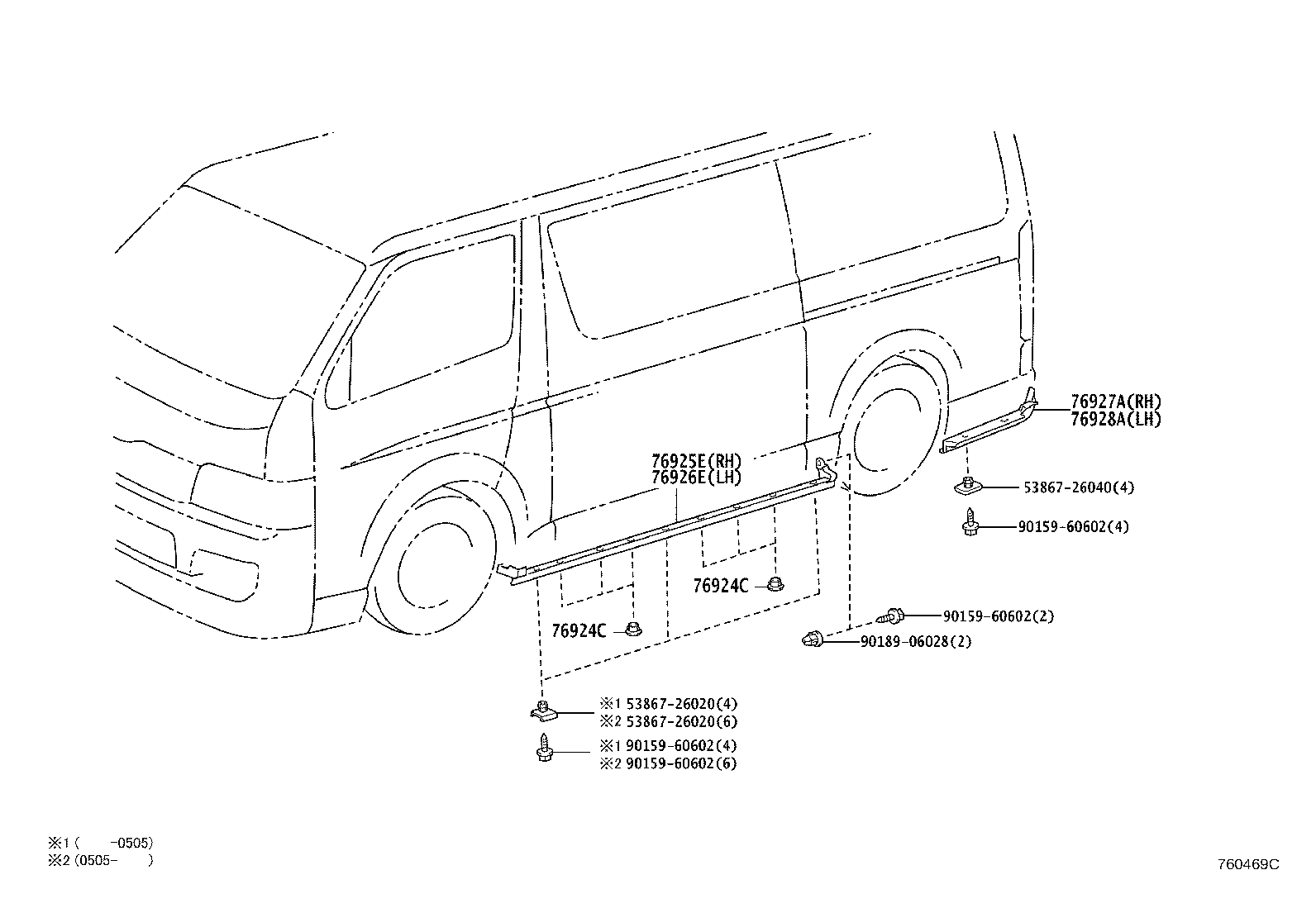 Spoiler & Side Mudguard