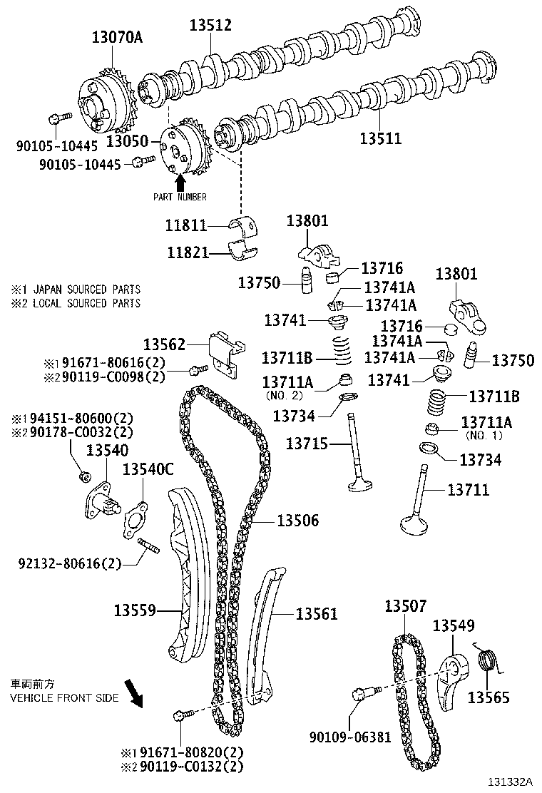 Camshaft & Valve