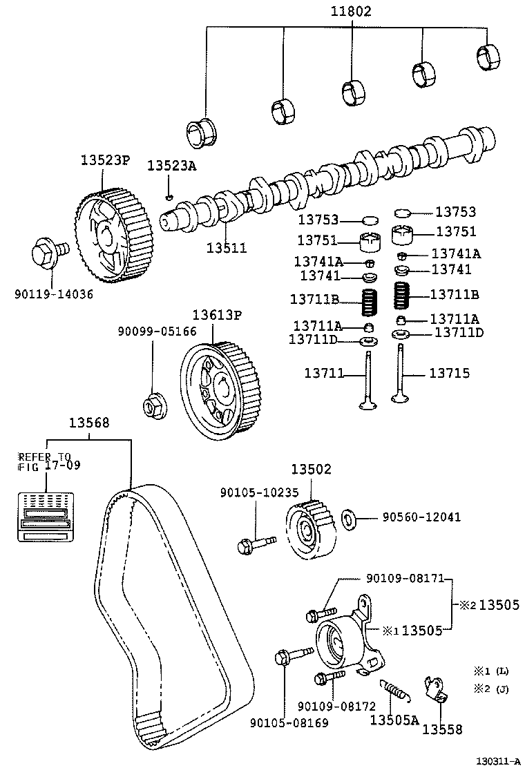 Camshaft & Valve