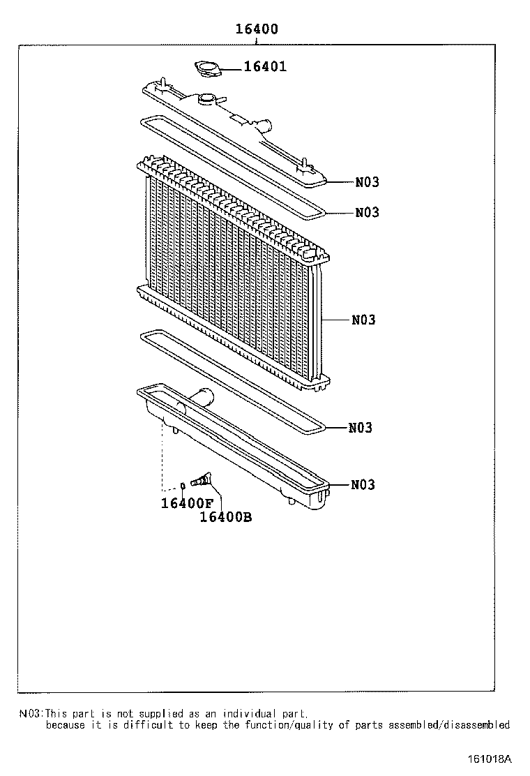 Radiator Water Outlet