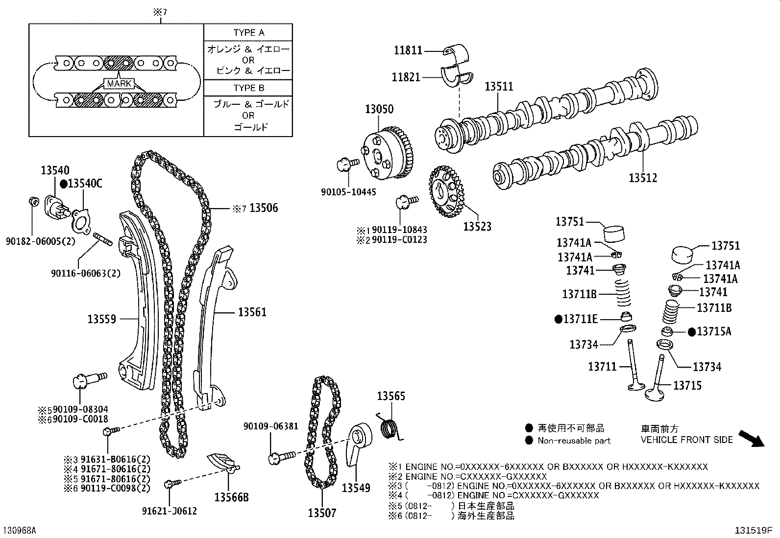 Camshaft & Valve