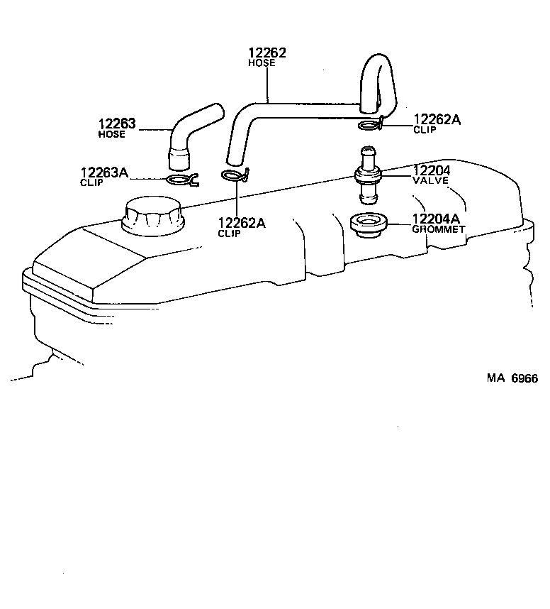 Manguera de ventilación