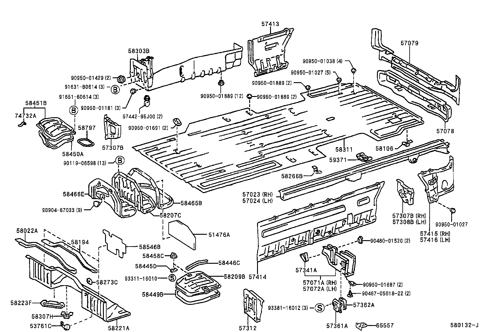 Rear Floor Panel