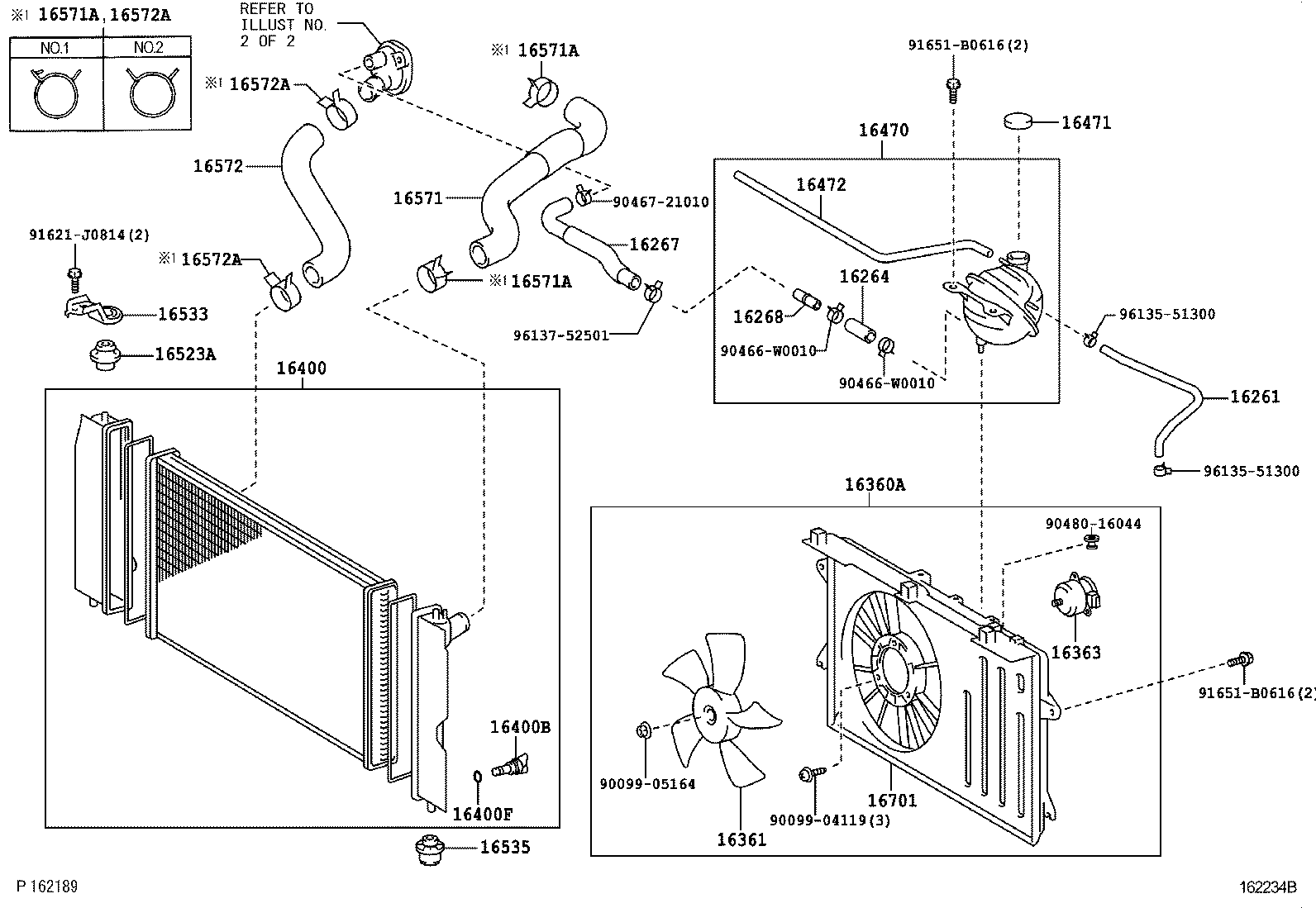 Radiator Water Outlet