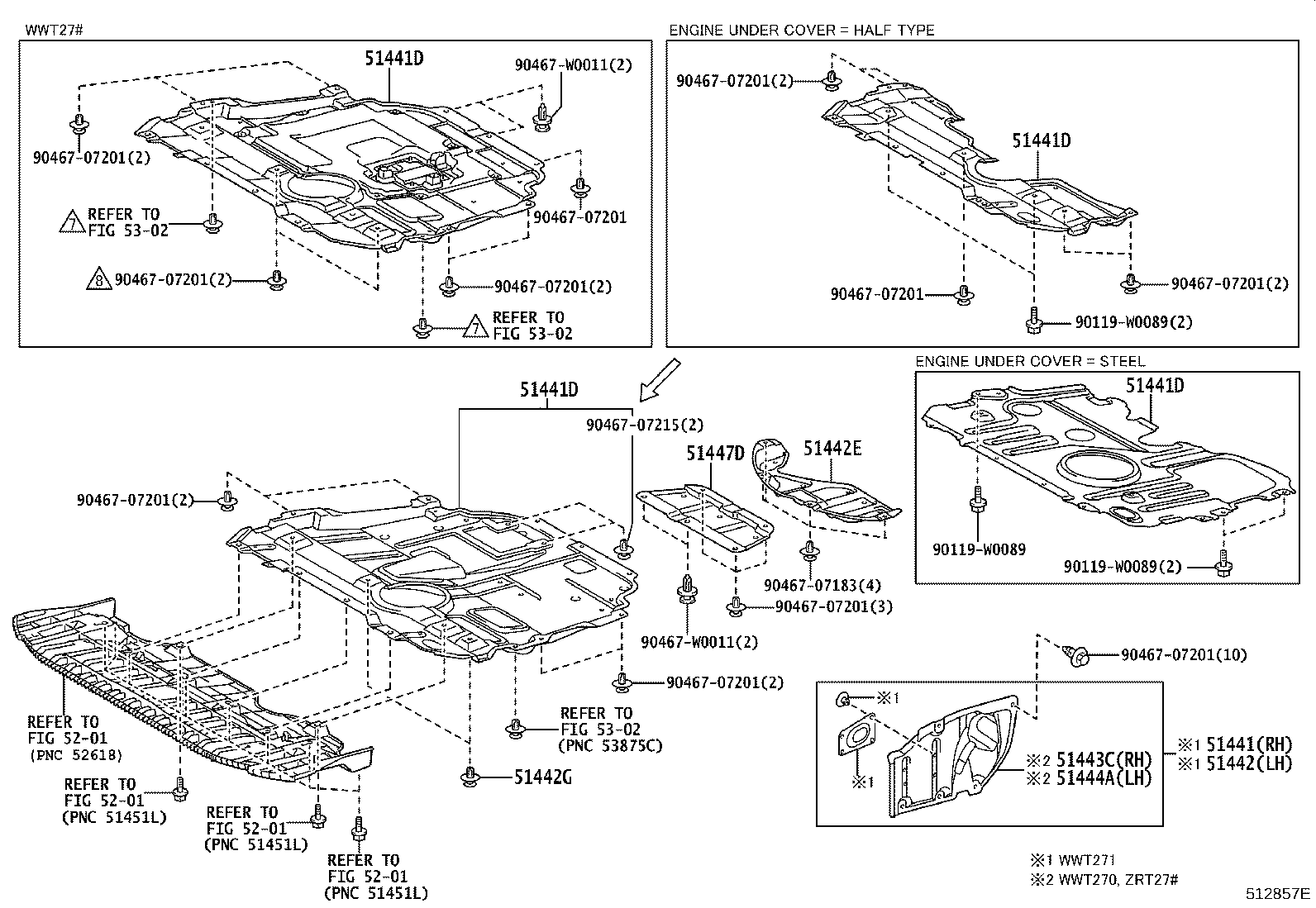 Suspension Crossmember & Under Cover