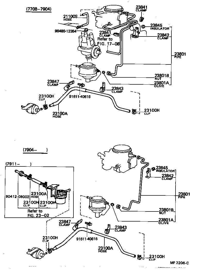 Fuel Pipe Clamp