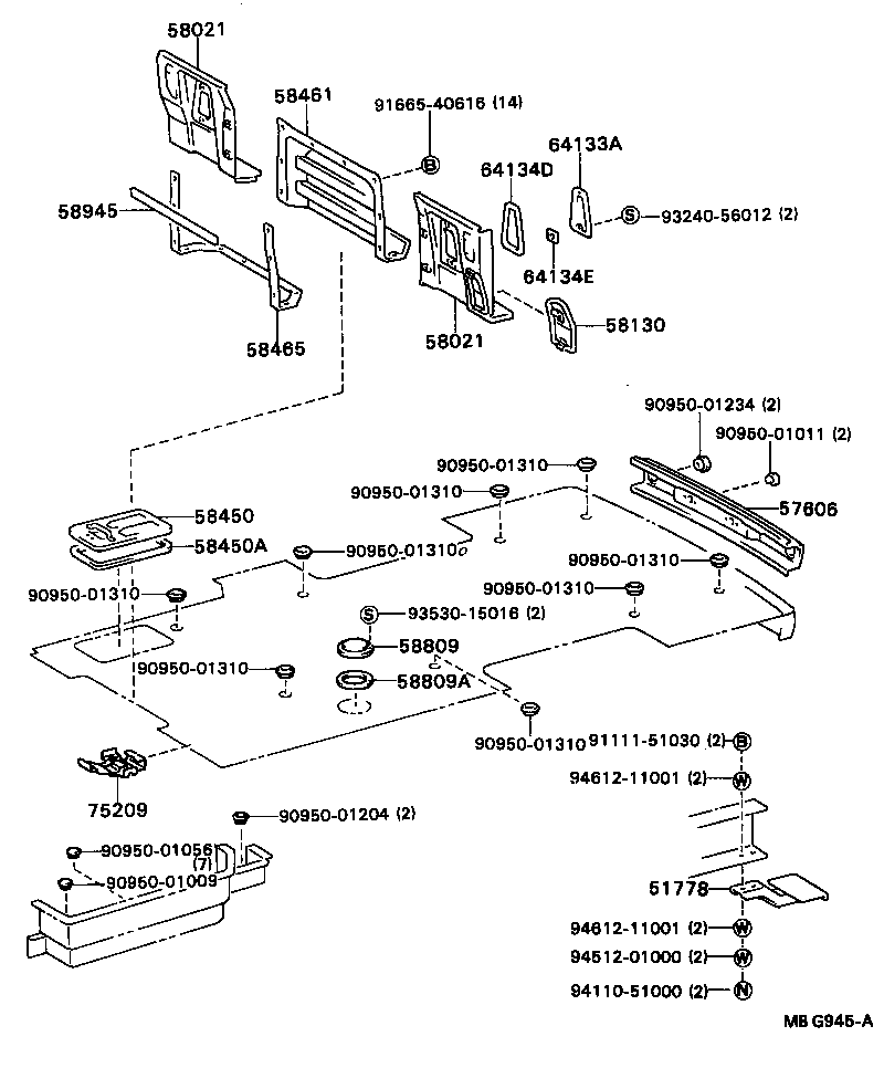 Rear Floor Panel